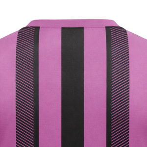 Maillot de football rayé rose et noir respirant, anti-humidité, pour entraînement sportif, uniforme d'équipe homme/femme - Product Image 5