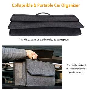 Organizador de Maletero Plegable de 3.85 Galones, Contenedor de Almacenamiento para Viajes, Solución de Almacenamiento Práctica para el Maletero - Product Image 3