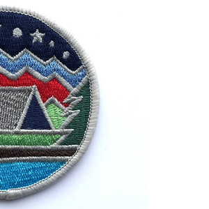 Custom Handmade Woven Chenille Shape Embroidered <b>Sew</b>-<b>On</b> <b>Patch</b> Applique Decorative Badge for Clothing Hat Bag Jacket - Product Image 4