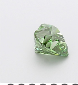 เพชรรูปหัวใจสีเขียวแฟนซี CVD Lab Grown Loose Diamond ระดับ VS1 ได้รับการรับรองจาก IGI สำหรับทำเครื่องประดับ - Product Image 2