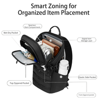 Sac de poitrine pour homme 2026, imperméable, antivol, avec port de charge USB, grande capacité, compatible avec tablette de 12,9 pouces, pour les sports de plein air
