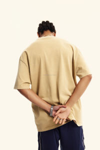 Camisetas Unisex Extra Grandes, Casuales, Lisas, de Jersey, con Impresión Personalizada, 100% Algodón, Transpirables, Ecológicas, de Secado Rápido para Hombre - Product Image 2