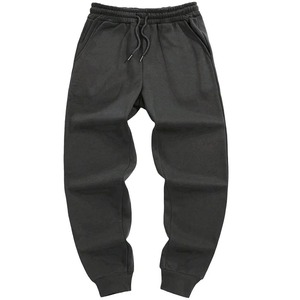 Pantalon de sport décontracté épais doublé polaire confortable pour homme, taille à cordon, coupe droite, automne-hiver - Product Image 4