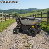 Rhinoceros KS450E Mini Dumper Wheel Loader 6h Long-range Battery 800W Motor 0.2CBM Bucket Garden Farm Construction Site