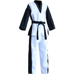Uniforme de Taekwondo de haute qualité, ensemble 2 pièces, dernier design, sport en salle, respirant, grande taille - Product Image 4