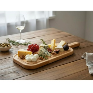 Top Quality Custom Wooden <b>Tray</b> for Serving Tea Coffee Snacks <b>Breakfast</b> Serving use Available for Bulk Quantity - Product Image 1