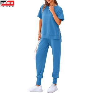 Conjunto Deportivo Único para Mujer, Camiseta y Pantalones, Tela de Alta Calidad, Cómodo Conjunto de Fitness para Gimnasio, Ropa para Entrenamiento - Product Image 1