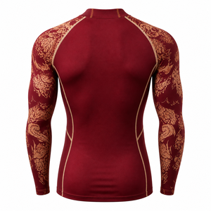 Camisetas de Compresión de Manga Larga Unisex con Protección Anti-UV, Transpirables, UPF 50, Spandex/Poliéster, Venta al Por Mayor - Product Image 4