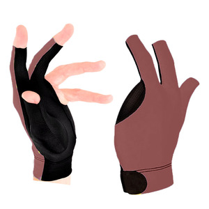 Guantes de Billar y Snooker de 3 Dedos, Unisex, de Secado Rápido, para Hombre, de Poliéster, para Todas las Estaciones, Hechos a Medida, Duraderos y Antideslizantes - Product Image 1