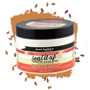 Beurre nourrissant biologique à la graine de lin de la tante Jackie, hydratant et réparateur pour cheveux abîmés, 7,5 oz - Product Image 5