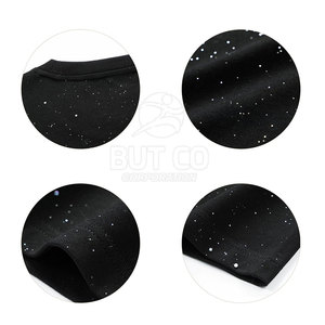 Most Popular Plus Size Rhinestone T-Shirt Custom Made New Style Rhinestone T-Shirt O-Neck Rhinestone T-Shirt - Product Image 6