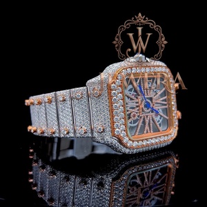 Reloj de Moissanita de Lujo Personalizado Más Vendido, Piedras de Alta Calidad para Venta al por Mayor, Reventa y Uso Comercial, Disponible para la Venta - Product Image 3