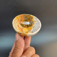 Handgesneden Cobra Jade Edelsteen Schaal Premium Kwaliteit Draagbaar Natuurlijke Liefdesstijl Huisdecoratie Meditatie Genezend Cadeau