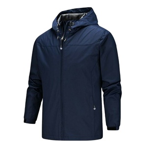 เสื้อแจ็คเก็ตกันลมผู้ชายแบบมีฮู้ดสีขาวพิมพ์ลายทั้งตัว รุ่นสมาชิกเท่านั้น คุณภาพสูง แบบเรียบง่าย ปี 2026 - Product Image 1