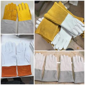 Guantes de Soldadura Premium Ecológicos hasta el Codo con Pantalla Táctil y Detección de Pinchazos, de Piel de Cabra de Primera Calidad - Product Image 4