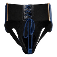 Nouveau modèle Fly, équipement de protection pour l'entraînement au kickboxing, protège-aine, logo personnalisé, cuir de vache véritable, Muay Thai, sparring abdominal