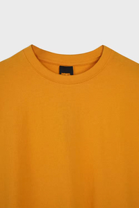 T-shirt en coton toile respirant à col roulé et manches courtes pour femme, coupe classique, logo personnalisé, qualité supérieure, idéal pour l'été, OEM - Product Image 5
