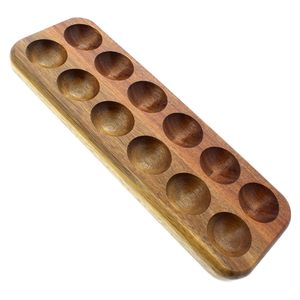 Portable Rustic Wooden <b>Egg</b> Holder & Tray for Kitchen Refrigerator Countertop Display and Storage <b>Eco</b>-Friendly Multipurpose - Product Image 6