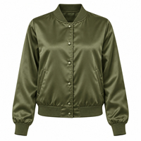 Blouson bomber pour femme, haute qualité, imperméable, nouveau design, blousons bomber courts pour la gym, personnalisables, OEM sur mesure