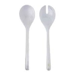 Marbled Resin <b>Salad</b> Serving Set with Fork and Spoon Handmade Dishwasher Safe Kitchen Tableware - Product Image 6