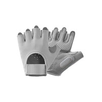 Gants de musculation unisexes en microfibre respirants à demi-doigts, meilleure adhérence, haute qualité, ajustement confortable