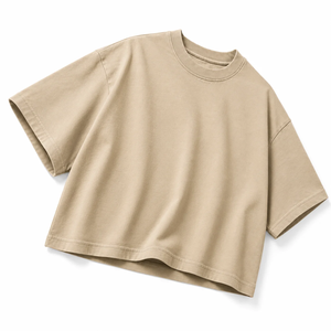 เสื้อยืดคอตตอนโอเวอร์ไซส์แบบยูนิเซ็กซ์ หนักพิเศษ 280 GSM สำหรับสตรีทแวร์ รับผลิตแบบ OEM ODM แบรนด์ส่วนตัว - Product Image 4