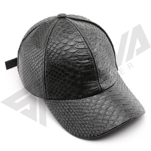 Unisex Vintage Style Leather <b>Baseball</b> <b>Cap</b> Custom Embroidery Classic for Outdoor Sports Wholesale - Product Image 2