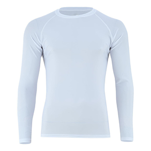 High Quality Polyester Spandex Unisex Adults <b>Long</b> <b>Sleeve</b> <b>Compression</b> <b>Shirt</b> Skin Tight Athletic Performance Gym Workout - Product Image 1