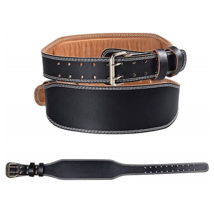 เข็มขัดยกน้ำหนักหนังวัวแท้ ผลิตตามสั่ง คุณภาพสูง สำหรับพาวเวอร์ลิฟติ้ง รองรับหลัง เหมาะสำหรับออกกำลังกาย ซิทอัพ สควอท เดดลิฟท์ - Product Image 1