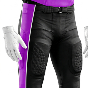 Nuevos Conjuntos Personalizados de Uniformes de Fútbol Americano Transpirables y con Estilo Único, Impresión Digital al por Mayor, 100% Poliéster, Manga Corta - Product Image 6
