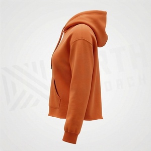Sudadera con Capucha Casual de Algodón para Mujer, Personalizada, de Manga Larga, para Otoño, con Bordado 3D, Ropa Deportiva Corta - Product Image 3