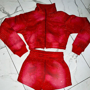 Conjuntos de 2 piezas para mujer, camisetas casuales y pantalones cortos deportivos, conjuntos cortos para dormir - Product Image 3