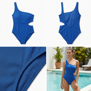 OEM Sublimated Sexy Comfortable Lightweight Eco-Friendly Competitive <b>Swimsuit</b> Custom Logo Athletic Training Swimming Suit - Product Image 6