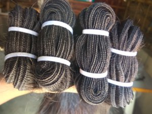Extensiones de Cabello Natural Remy Virgen Indio, Liso y Ondulado, Doble Trama, de Alta Calidad - Product Image 3