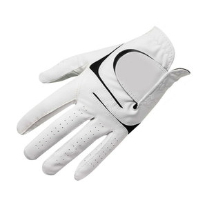 Guantes de Golf de Piel Cabretta Antideslizantes de Alta Calidad para Hombre, Guantes Deportivos de Piel PU OEM, Transpirables, Ligeros, Suaves, Cómodos y Duraderos - Product Image 5