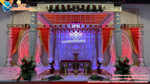 Conjunto de mandalas de boda de fibra Avni, decoración exclusiva, último diseño, a la moda, Fusion - Product Image 5