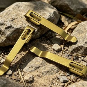 Clip di fissaggio in acciaio inossidabile per <span class=keywords><strong>set</strong></span> di coltelli con viti di montaggio, clip da cintura in metallo, ricambi per coltelli pieghevoli - Product Image 4