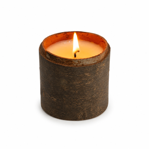 Vela Aromática de Canela No Tóxica, 100% Cera de Soya, Venta al por Mayor, Hecha a Mano en Vietnam, con Soporte de Madera - Product Image 1