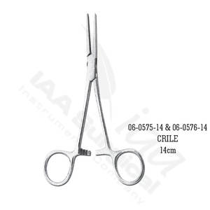 Pinzas Hemostáticas Médicas Kelly IAA, Instrumentos Quirúrgicos Modelo IAI-HF-37, Certificación CE Clase I, Instrumento Quirúrgico Recto - Product Image 1