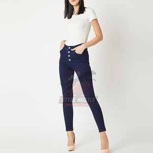 Jeans pour femmes de qualité supérieure, dernier design, vente en gros, créez votre propre pantalon pour femmes, fabriqué au Pakistan - Product Image 2