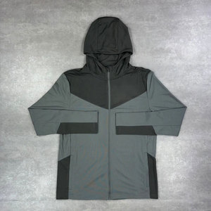 Chaqueta con Capucha Ajustada de Poliéster para Hombre de Alta Calidad, Traje Casual Impermeable, Ligero, Transpirable y de Secado Rápido - Product Image 3
