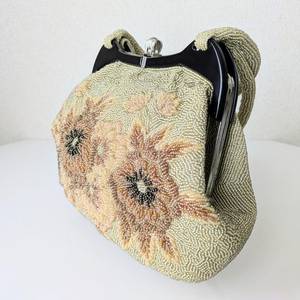 Bolso de Mano Clásico de Lino Bordado con Diseño de Girasoles, Forma Personalizada, para Uso Diario, Bolso de Mano Promocional de Moda - Product Image 5