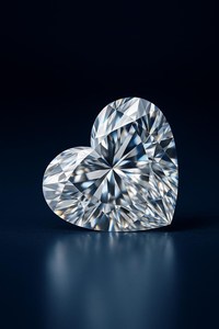 Diamante Suelto Cultivado en Laboratorio, Corte Corazón, Color E, Claridad VVS2, 1-10 CT, Certificado IGI para Joyería - Product Image 3