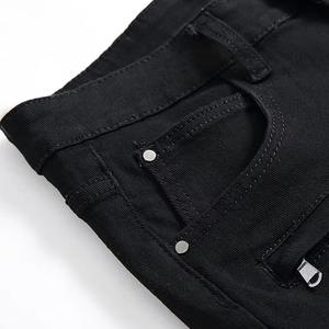 Pantalones Cortos de Mezclilla Azules OEM para Hombre, Fabricante de Pakistán, Estilo Clásico de Verano, Perfectos para el Gimnasio, Uso Diario y Estilo Casual - Product Image 3