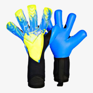 Gants de football professionnels de haute qualité Direct Factory pour adultes et jeunes, gants de gardien de but en spandex à super adhérence pour une utilisation en extérieur - Product Image 1