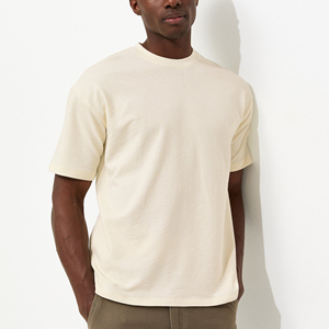 เสื้อยืดออกกำลังกายวิ่งสำหรับผู้ชายคุณภาพสูงสำหรับฤดูร้อน เนื้อผ้าเบาสบาย 88% โพลีเอสเตอร์/12% สแปนเด็กซ์ สีพื้น แขนสั้น - Product Image 1