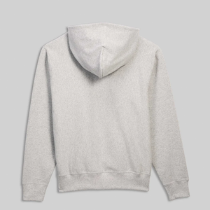 Custom <b>Mens</b> <b>Grey</b> Cotton Fleece Pullover Hoodie Regular Fit Kangaroo Pocket Premium Blank Casual Streetwear <b>Sweatshirt</b> - Product Image 2