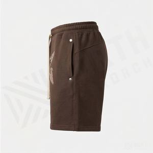 Shorts pour hommes personnalisés avec appliques brodées, style sport décontracté, streetwear, mode premium, tendance été - Product Image 3