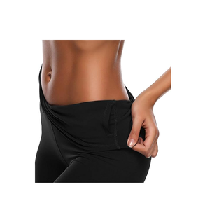 Leggings Deportivos de Poliéster para Mujer, Tejidos, con Logotipo Personalizado OEM, Cintura Alta, con Bolsillos, para Yoga, Gimnasio, Fitness y Estiramiento - Product Image 4