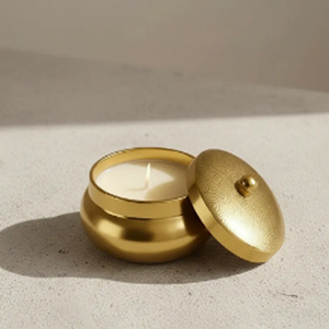 Portavelas de Plata con Forma de Piña y Tapa, Nuevo Diseño, Recipientes de Latón para Velas con Tapa en Forma de Piña - Product Image 5